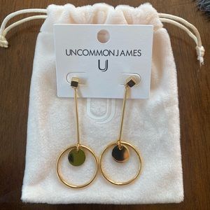 Uncommon James gold earrings